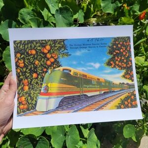 Seaboard Orange Blossom Special Art Print
